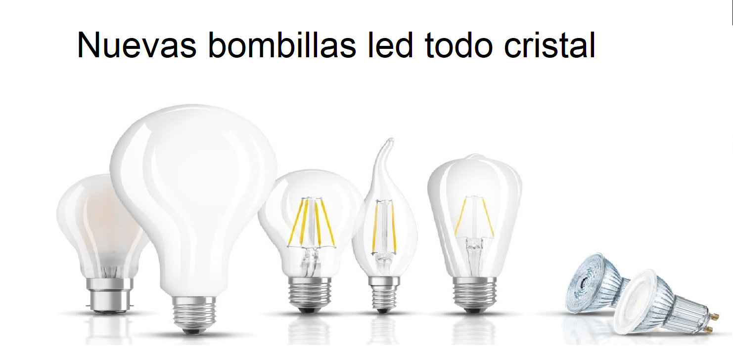 BOMBILLAS LED TODO CRISTAL